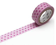 MT Masking tape asanoha wakamurasaki