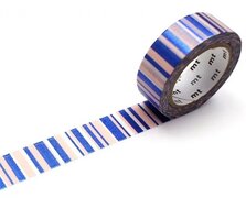 MT Masking tape metallic overlapped stripe