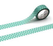 MT Masking tape dot emerald green