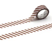 MT Masking tape stripe brown