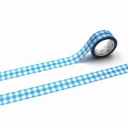 MT Masking tape Ichimatsu gingham check blue