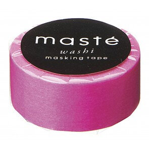 Birma Echt Leesbaarheid Washi tape Masté neon knal roze - Masking tapes