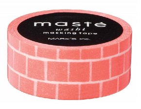 Masking tape Masté oranje blokken