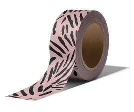 Studio Stationery Washi tape leaves pink