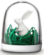 Qualy paperclip dispenser konijn