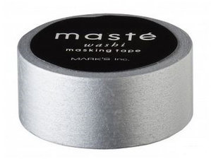 Masking tape Masté zilver