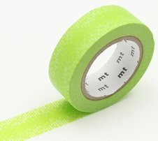 MT Masking tape water drop gradation green