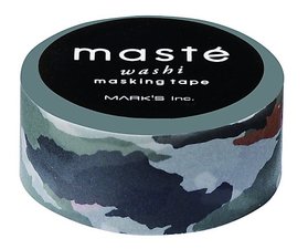 Masking tape Masté camouflage groen