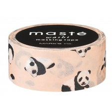 Masking tape Masté baby panda's naturel