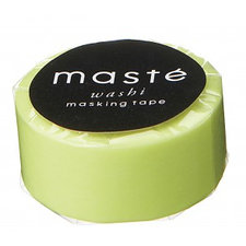 Washi tape Masté neon geel