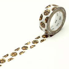 MT Masking tape dot luipaard