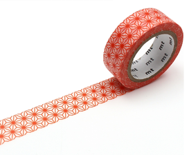 MT Masking tape asanoha akadaidai