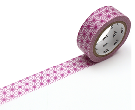 MT Masking tape asanoha wakamurasaki
