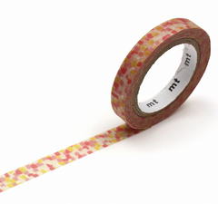 MT Masking tape SLIM overlapping watercolors