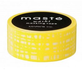 Masking tape Masté yellow-brush stroke