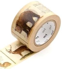 MT Masking tape encyclopedia animals