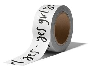 Studio Stationery Washi tape yes girl yes
