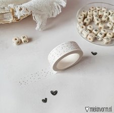 MIEKinvorm Masking tape stipjes & streepjes