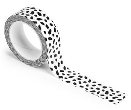 Zoedt Masking tape wit met cheetah patroon