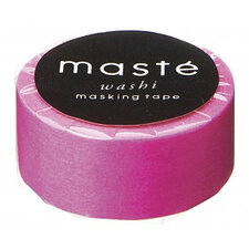 Washi tape Masté neon knal roze