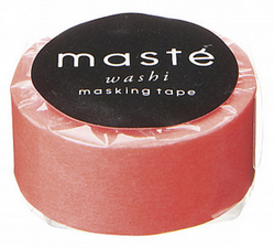 Masking tape Masté neon koraal