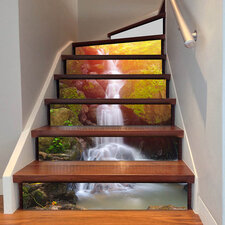 Trapstickers waterval (6 stroken)