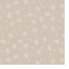 40x140cm Restje tafelzeil pluizenbloem beige