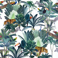 60x140cm Restje tafelzeil tropical animals