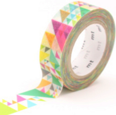 MT Masking tape sankaku pink