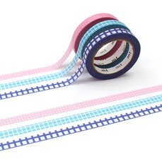 MT Masking tape SLIM set deco grid