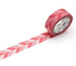 MT Masking tape multistripe pink