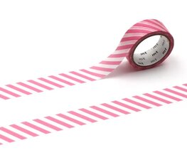 MT Masking tape stripe aurora pink