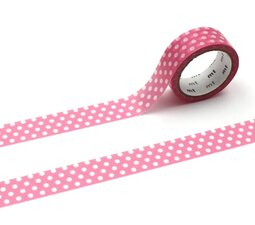 MT Masking tape dot aurora pink